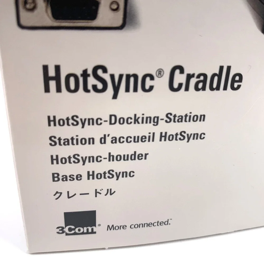 Palm V HotSync Cradle Docking Station – 3Com / IBM – Brand New